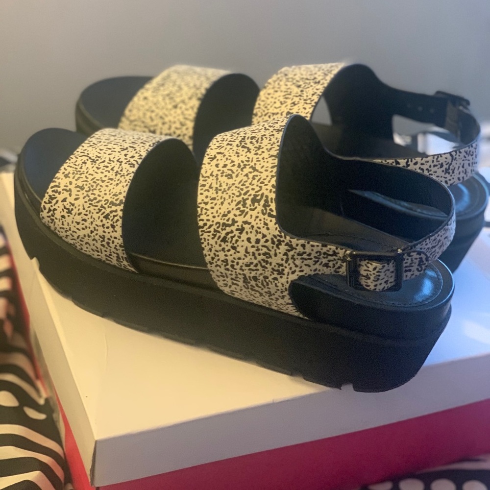 Brand new platform sandals